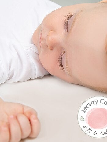 Sábana ajustable en algodón orgánico 'safe asleep®' - ROBA