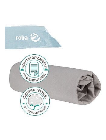 Sábana ajustable para colchón de bebé - ROBA 'lil planet'