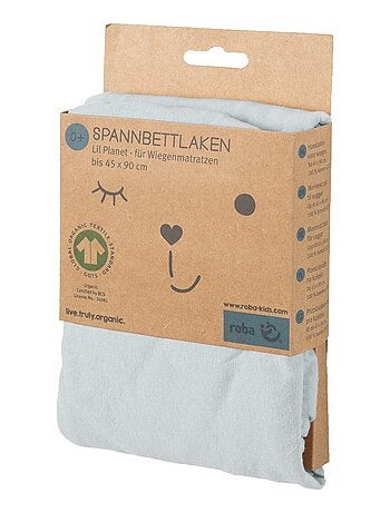 Sábana ajustable para cuna - ROBA 'lil planet'