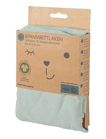 Sábana ajustable para cuna - ROBA 'lil planet'