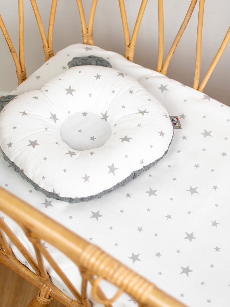 Sábana ajustable para moisés de bebé en algodón | SEVIRA KIDS Blanco - Kiabi
