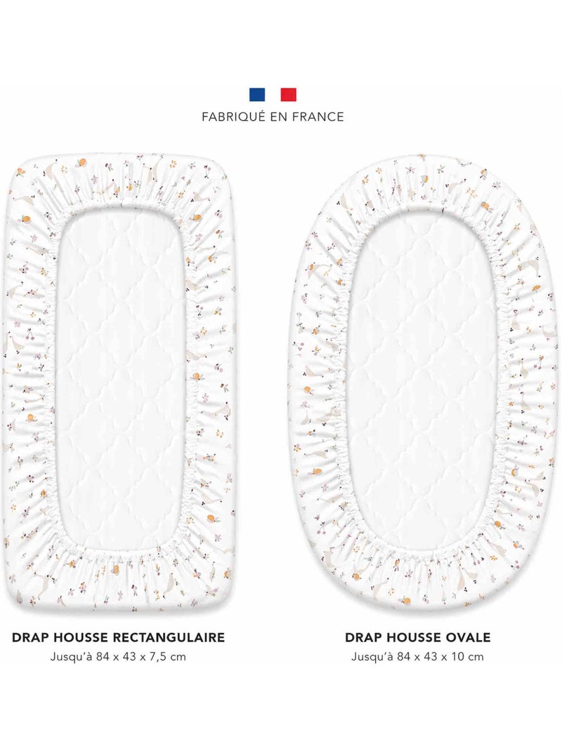 Sábana ajustable para moisés de bebé en algodón | SEVIRA KIDS Multicolor - Kiabi