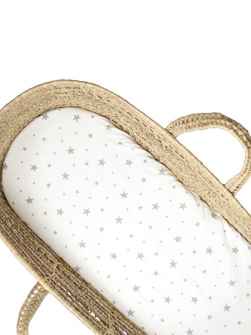 Sábana ajustable para moisés ovalado de bebé en algodón | SEVIRA KIDS - Kiabi
