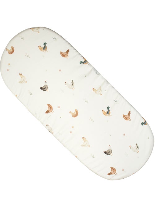 Sábana ajustable para moisés ovalado de bebé en algodón | SEVIRA KIDS - Kiabi Sábana ajustable para moisés ovalado de bebé en algodón | SEVIRA KIDS - Kiabi