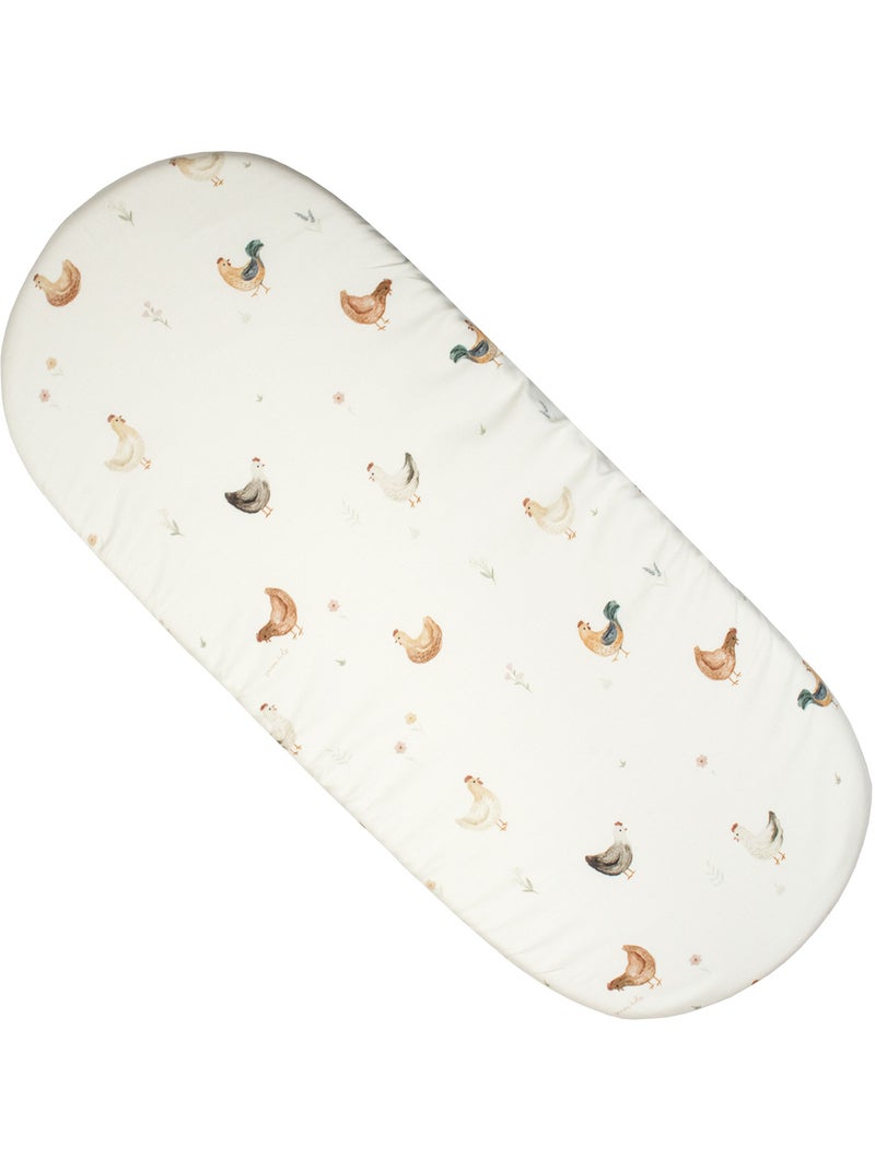 Sábana ajustable para moisés ovalado de bebé en algodón | SEVIRA KIDS Crudo - Kiabi