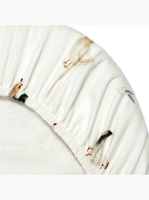 Sábana ajustable para moisés ovalado de bebé en algodón | SEVIRA KIDS - Kiabi Sábana ajustable para moisés ovalado de bebé en algodón | SEVIRA KIDS - Kiabi