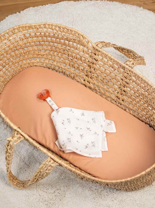 Sábana ajustable para moisés ovalado de bebé en algodón | SEVIRA KIDS - Kiabi