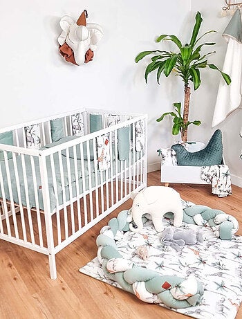 Sábana ajustable para moisés ovalado de bebé en algodón | SEVIRA KIDS