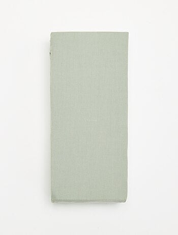 Sábana bajera para 1 persona 90 x 190 de algodón - Kiabi Home