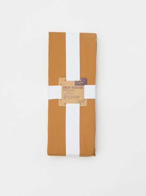 Sábana bajera (150x200cm) de algodón - Kiabi