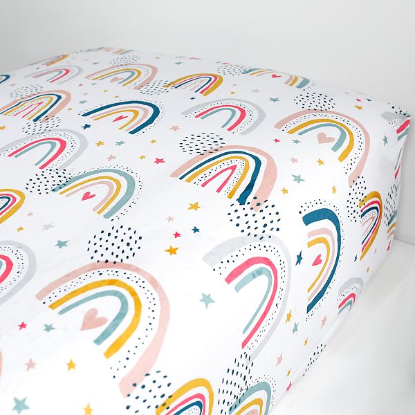 Sabana Bajera 90 X 190 Cm Bebe Nina Rosa Kiabi 7 65