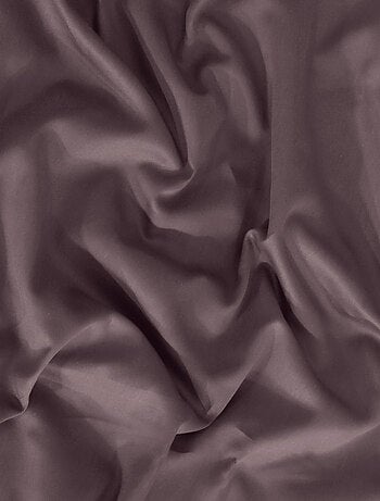 Sábana bajera 90x190 cm satén de algodón saúco