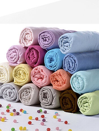 Sábana bajera ajustable de algodón con certificado Oeko Tex