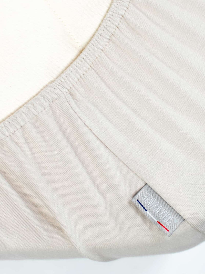 Sábana bajera ajustable de algodón | SEVIRA KIDS Beige - Kiabi