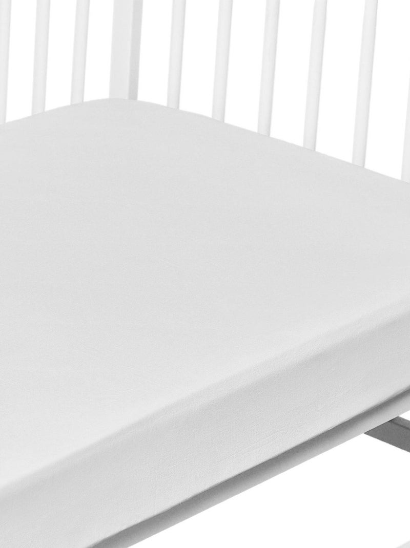 Sábana bajera ajustable de algodón | SEVIRA KIDS Blanco - Kiabi
