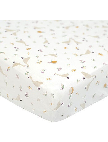 Sábana bajera ajustable de algodón | SEVIRA KIDS