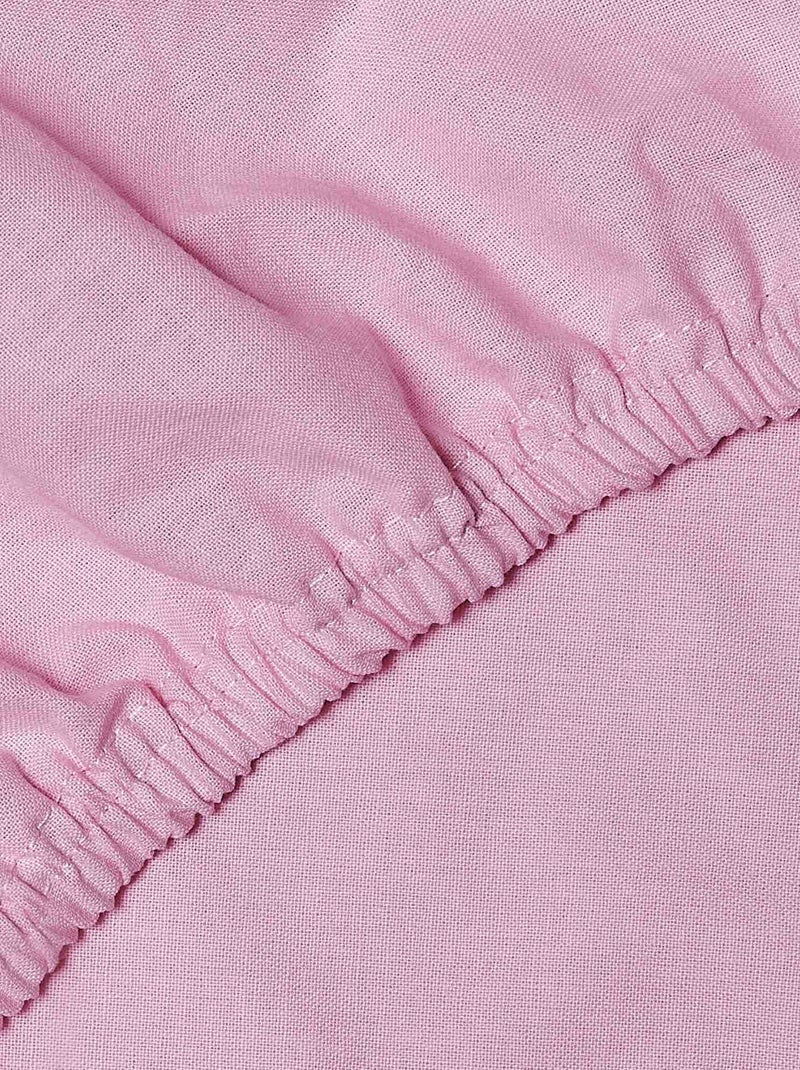 Sábana bajera ajustable de algodón | SEVIRA KIDS Rosa - Kiabi