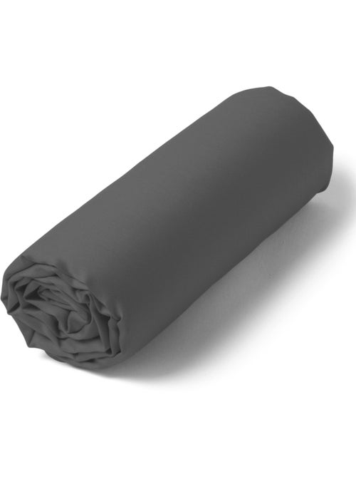 Sábana bajera ajustable de percal de algodón REPOS - AFIBEL - Kiabi