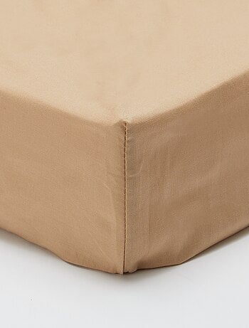 Sábana bajera ajustable individual (90x190) de algodón - Kiabi Home