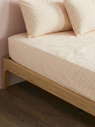 Sábana bajera ajustable individual (90x190) de algodón - Kiabi Home