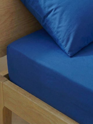 Sábana bajera ajustable para 2 personas (180x200) de algodón - Kiabi Home