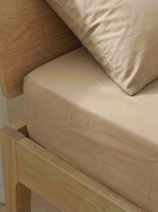 Sábana bajera ajustable para 2 personas (180x200) de algodón - Kiabi Home