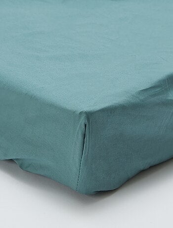 Sábana bajera ajustable para 2 personas (180x200) de algodón - Kiabi Home