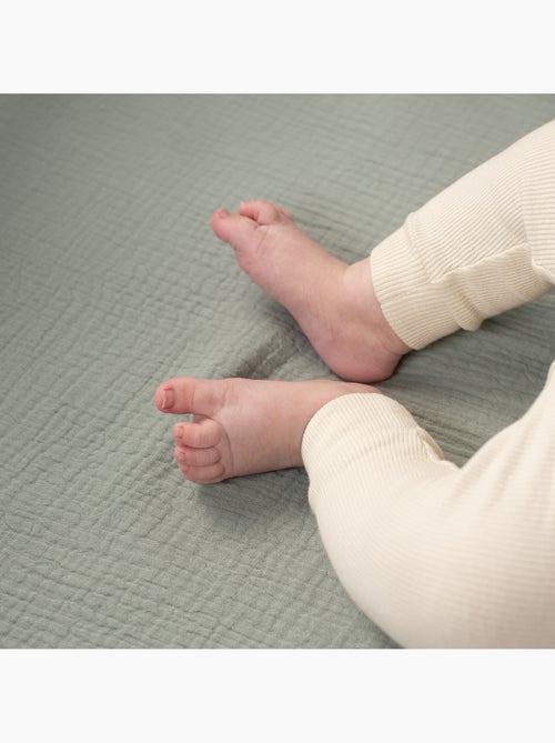 Sábana bajera ajustable para moisés en gasa de algodón | SEVIRA KIDS - Kiabi