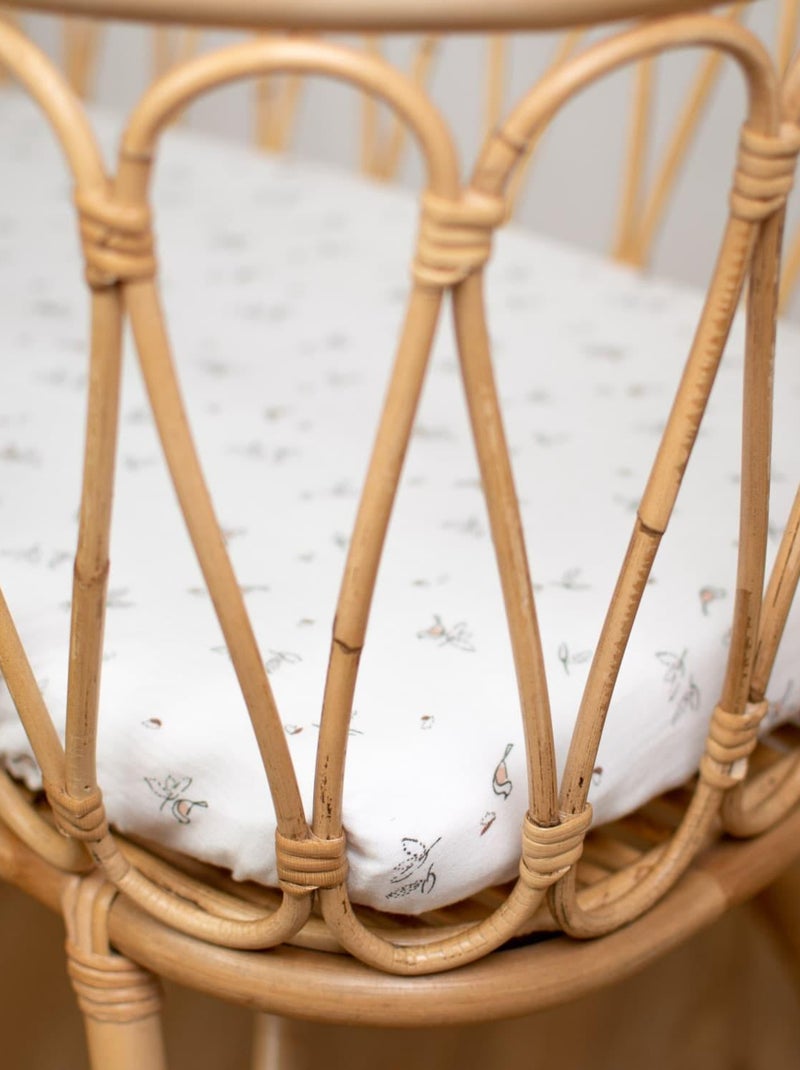 Sábana bajera ajustable para moisés en gasa de algodón | SEVIRA KIDS Multicolor - Kiabi