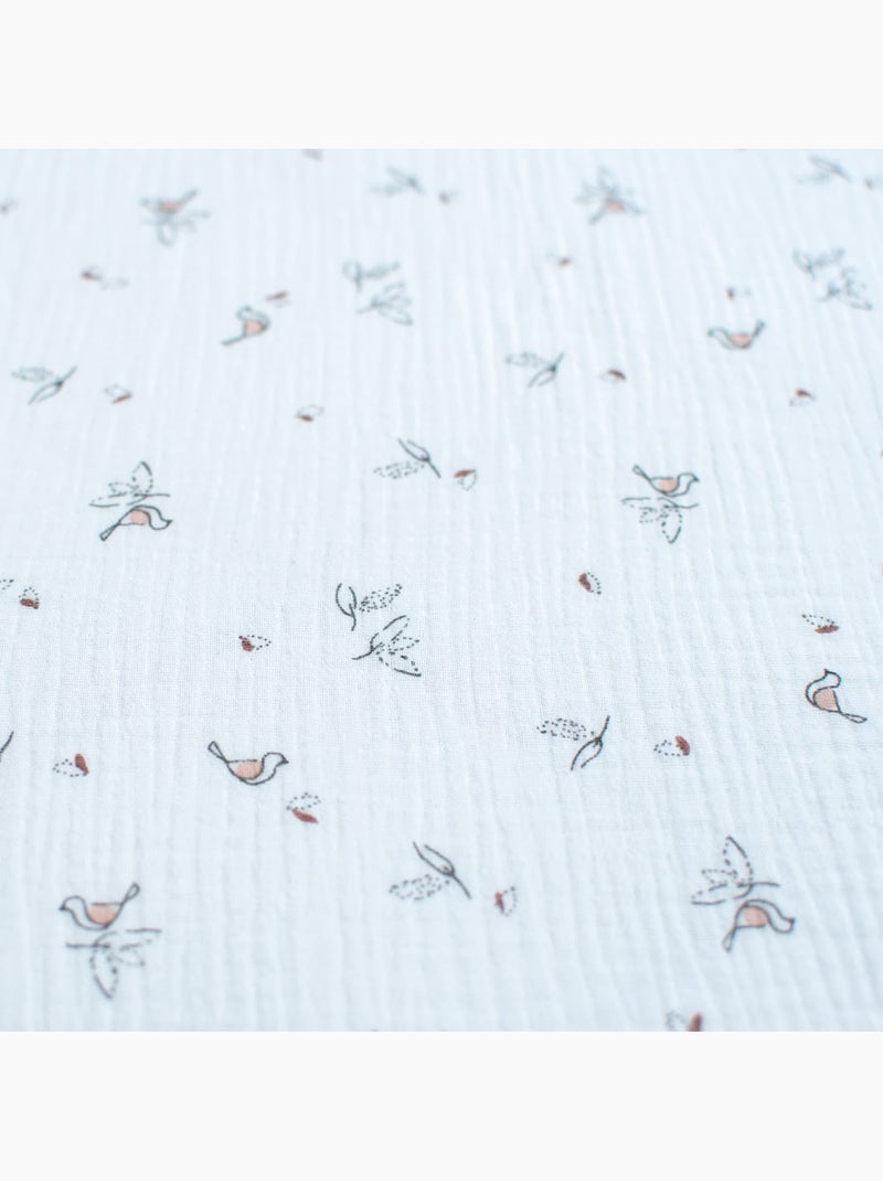 Sábana bajera ajustable para moisés en gasa de algodón | SEVIRA KIDS Multicolor - Kiabi