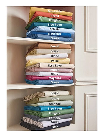 Sábana bajera algodón bonnet 23 cm made in France