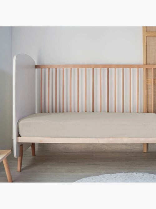 Sábana bajera baby jersey 100% algodón - Kiabi Sábana bajera baby jersey 100% algodón - Kiabi
