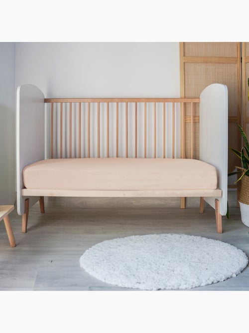 Sábana bajera baby jersey 100% algodón - Kiabi Sábana bajera baby jersey 100% algodón - Kiabi