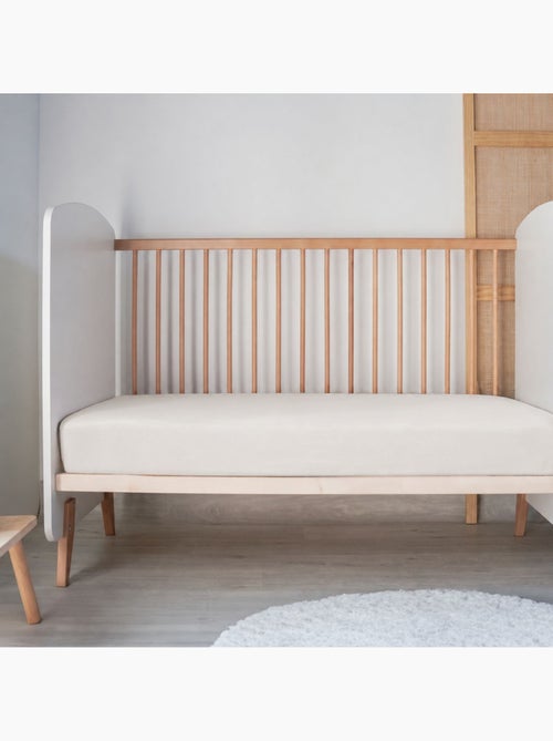 Sábana bajera baby jersey 100% algodón - Kiabi Sábana bajera baby jersey 100% algodón - Kiabi