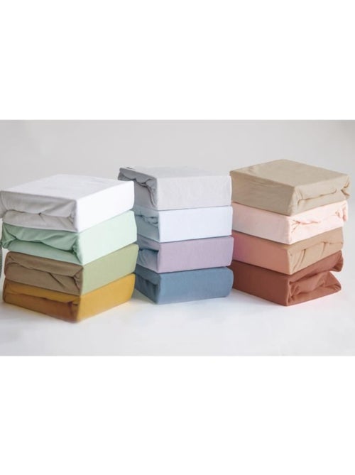 Sábana bajera baby jersey 100% algodón - Kiabi Sábana bajera baby jersey 100% algodón - Kiabi