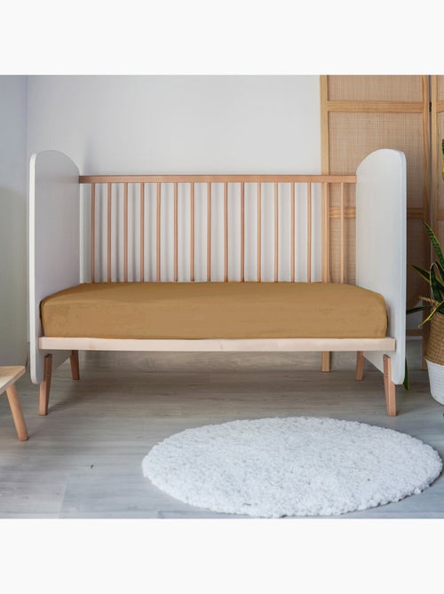 Sábana bajera baby jersey 100% algodón - Kiabi Sábana bajera baby jersey 100% algodón - Kiabi