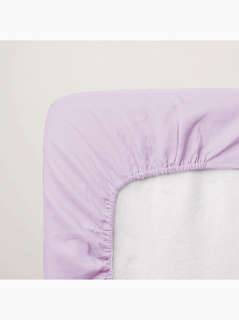 Sábana bajera baby jersey 100% algodón Rosa - Kiabi