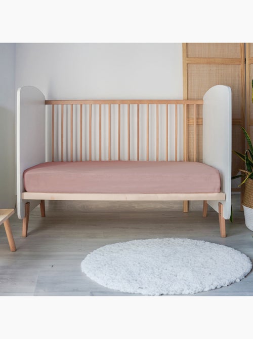 Sábana bajera baby jersey 100% algodón - Kiabi Sábana bajera baby jersey 100% algodón - Kiabi