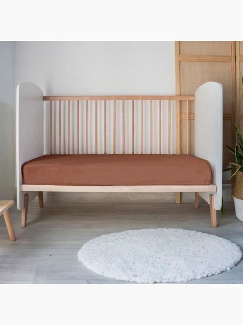 Sábana bajera baby jersey 100% algodón - Kiabi Sábana bajera baby jersey 100% algodón - Kiabi