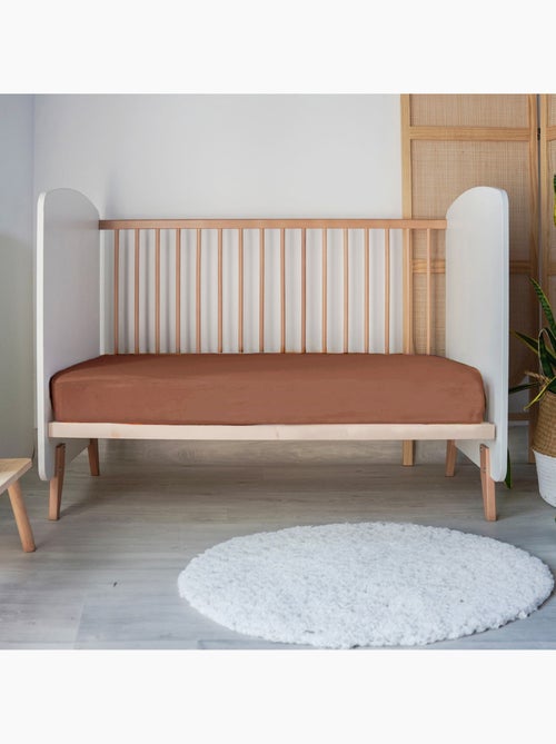 Sábana bajera baby jersey 100% algodón - Kiabi Sábana bajera baby jersey 100% algodón - Kiabi