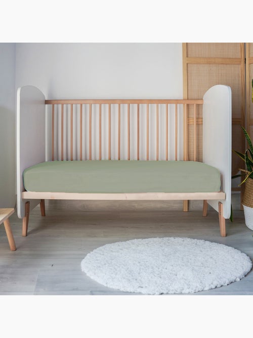 Sábana bajera baby jersey 100% algodón - Kiabi Sábana bajera baby jersey 100% algodón - Kiabi