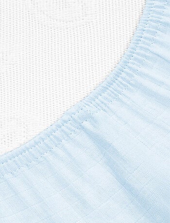 Sábana bajera capazo bebé gasa algodón - SEVIRA KIDS