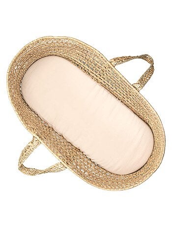 Sábana bajera capazo bebé gasa algodón - SEVIRA KIDS