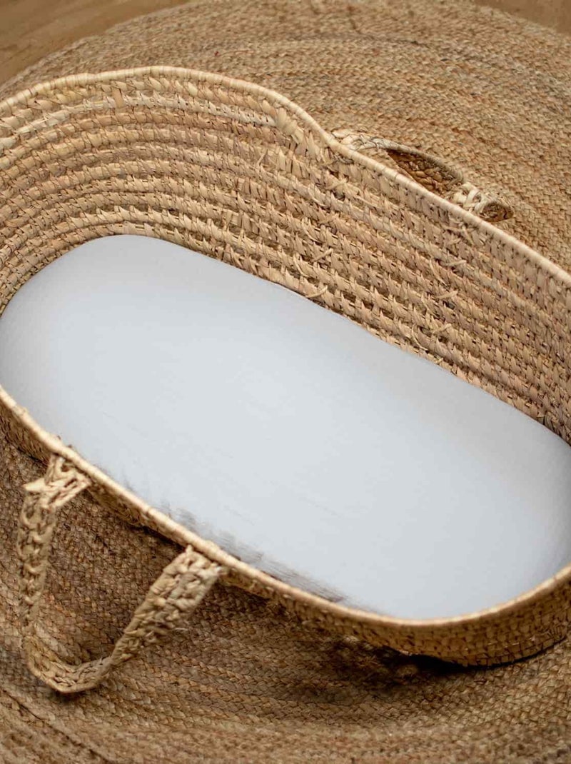 Sábana bajera capazo bebé gasa algodón | SEVIRA KIDS Gris - Kiabi