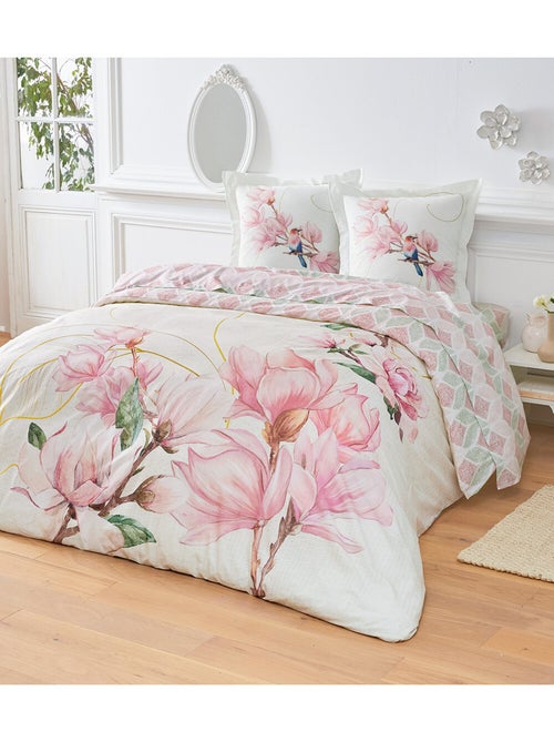 Sábana bajera con estampado de primavera - Afibel - Kiabi