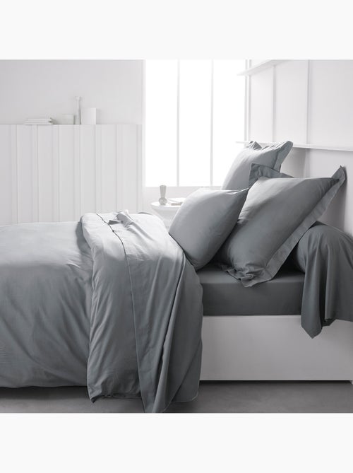 Sábana bajera de algodón lisa - Afibel - Kiabi