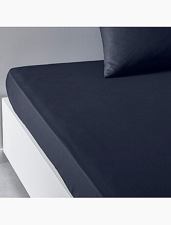 Sábana bajera de algodón lisa