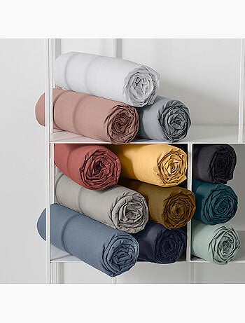 Sábana bajera de algodón lisa