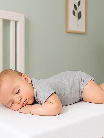 Sábana bajera de algodón orgánico blanca