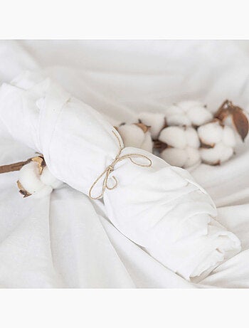 Sábana bajera de algodón orgánico